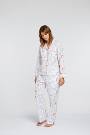 Beary Happy Classic Cotton Pajama Set - Daisy Alexander