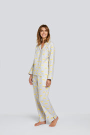 Rainy Day Classic Cotton Pajama Set - Daisy Alexander